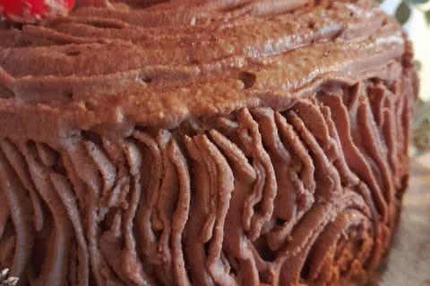 Cliquez pour zoomer ! Layer cake Kinder Bueno Thermomix par zozofat