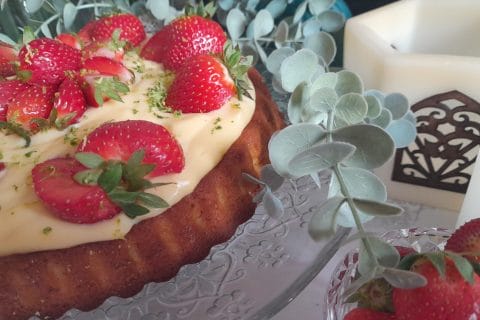 Cliquez pour zoomer ! Tarte renversée aux Fruits rouges et citron vert Thermomix par zozofat