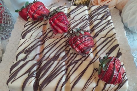 Cliquez pour zoomer ! Fraisier Thermomix par zozofat