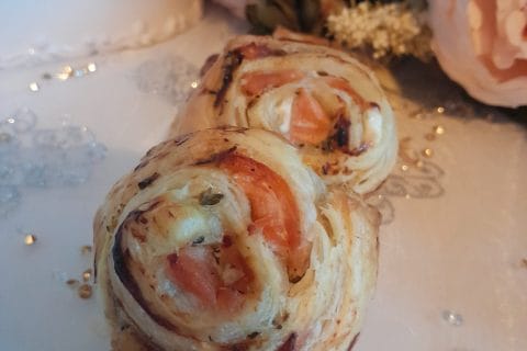 Cliquez pour zoomer ! Roulés feuilletés au saumon Thermomix par zozofat