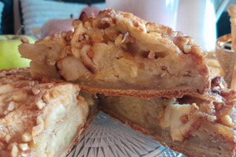 Cliquez pour zoomer ! Cake aux pommes à l’ancienne Thermomix par zozofat