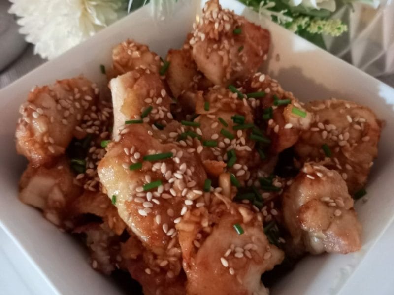 Cliquez pour zoomer ! Poulet au miel Thermomix par zozofat