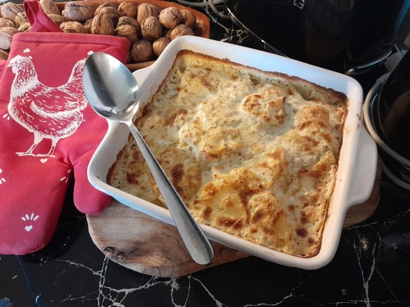 Cliquez pour zoomer ! Gratin de pommes de terre au Boursin Thermomix par zozofat