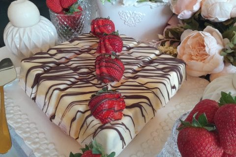 Cliquez pour zoomer ! Fraisier Thermomix par zozofat