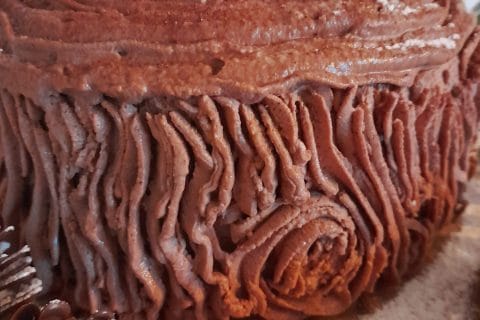 Cliquez pour zoomer ! Layer cake Kinder Bueno Thermomix par zozofat