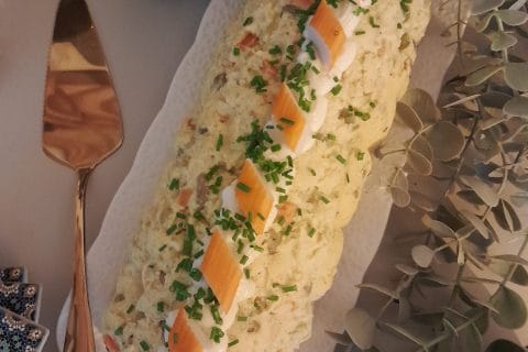 Cliquez pour zoomer ! Terrine de macédoine et surimi Thermomix par zozofat