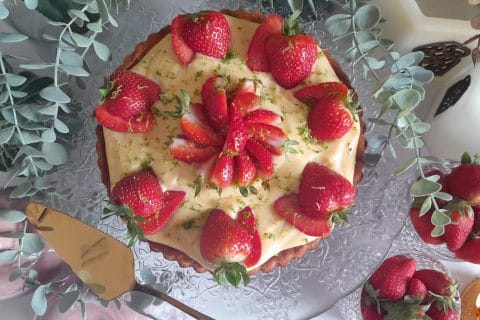 Cliquez pour zoomer ! Tarte renversée aux Fruits rouges et citron vert Thermomix par zozofat