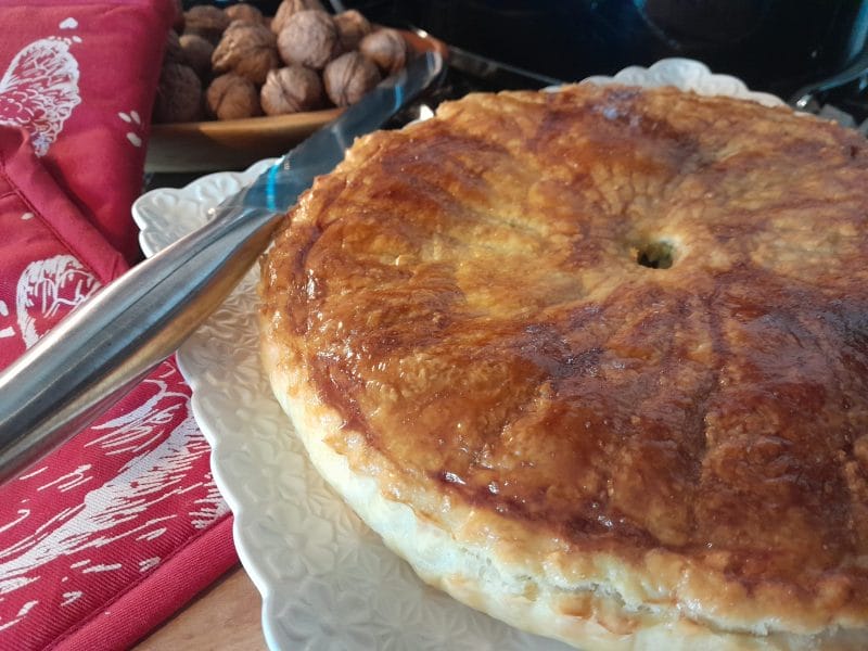 Cliquez pour zoomer ! Tourte au poulet et aux champignons Thermomix par zozofat