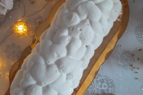 Cliquez pour zoomer ! Bûche citron et framboises Thermomix par zozofat