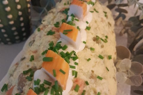 Cliquez pour zoomer ! Terrine de macédoine et surimi Thermomix par zozofat