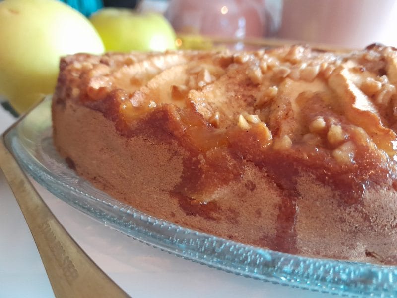 Cliquez pour zoomer ! Cake aux pommes à l’ancienne Thermomix par zozofat