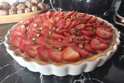 Cliquez pour zoomer ! Tarte aux fraises Thermomix par zozofat