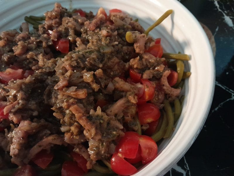 Cliquez pour zoomer ! Salade de haricots verts et tomates cerises Thermomix par zozofat