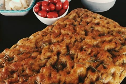 Cliquez pour zoomer ! Focaccia Thermomix par Supertimor50