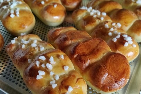 Cliquez pour zoomer ! Brioche tressée à la mie filante Thermomix par Supertimor50