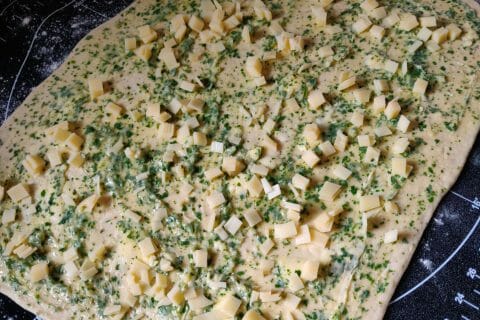 Cliquez pour zoomer ! Pain à l’ail, persil et mozzarella Thermomix par Supertimor50