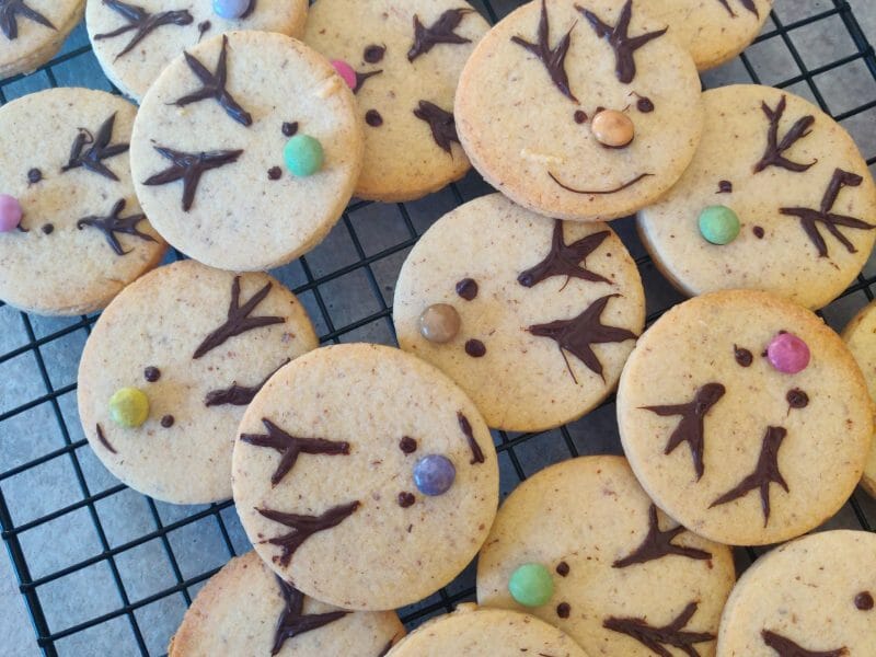 Cliquez pour zoomer ! Sablés rennes de Noël Thermomix par Supertimor50