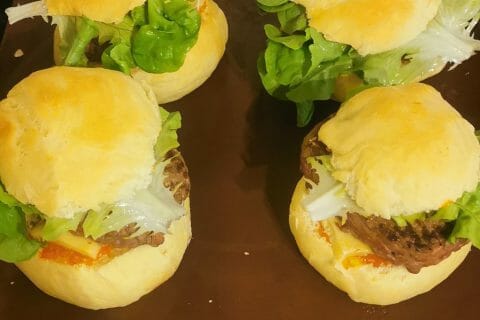 Cliquez pour zoomer ! Pains hamburger Thermomix par dodie63