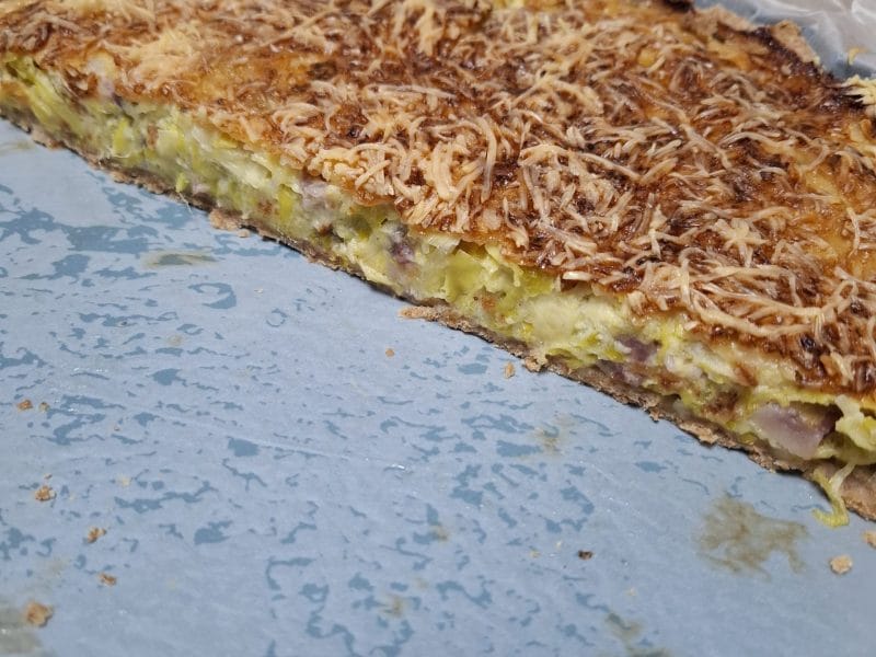 Cliquez pour zoomer ! Tarte aux poireaux Thermomix par EmilieA18
