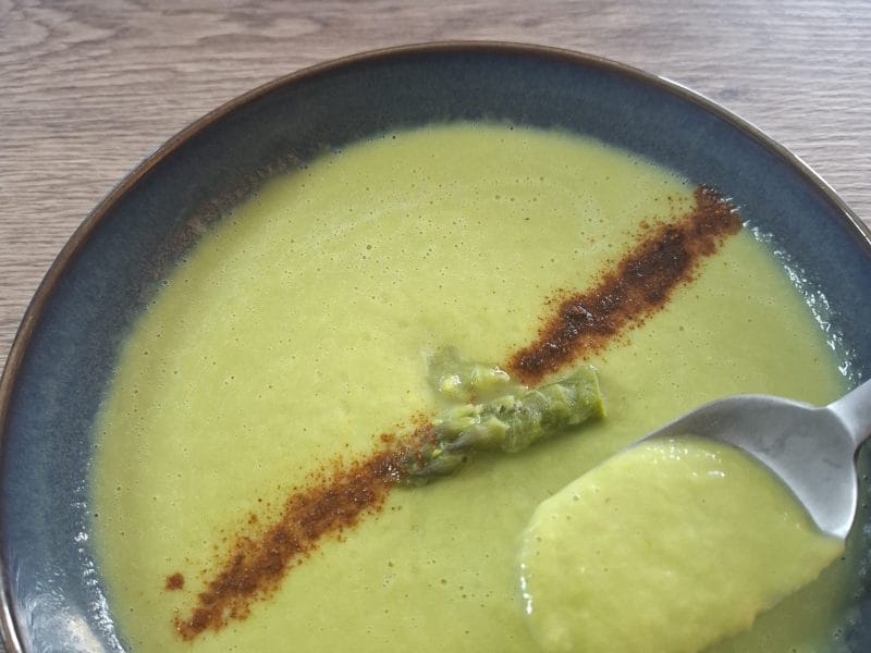 Cliquez pour zoomer ! Velouté d’asperges vertes Thermomix par EmilieA18