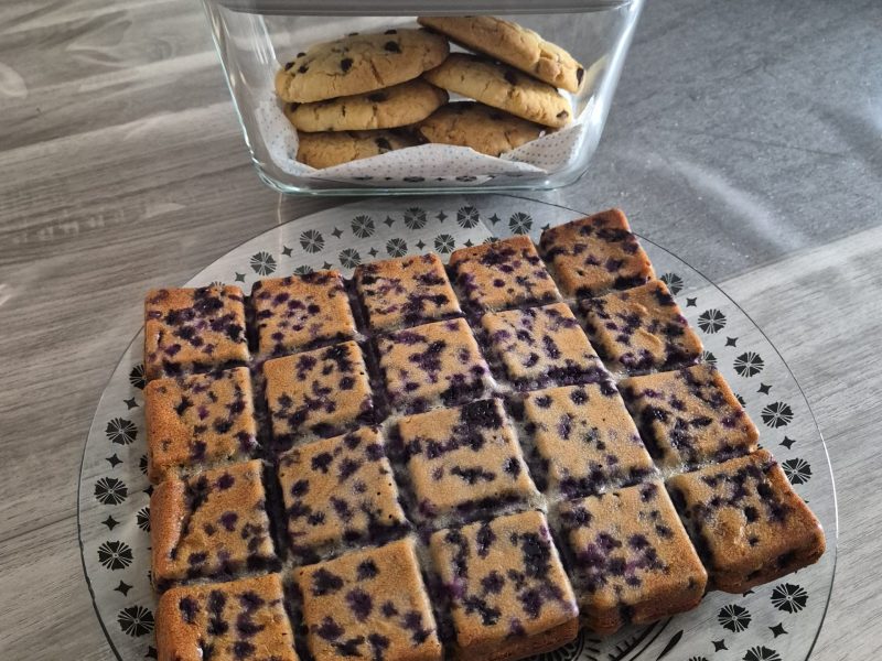 Cliquez pour zoomer ! Gâteau aux myrtilles Thermomix par sisifranck