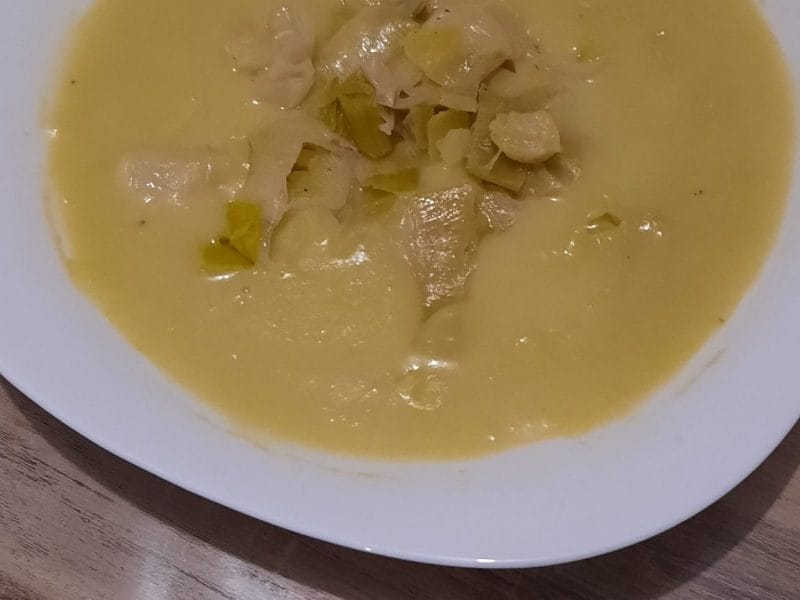 Cliquez pour zoomer ! Velouté de verts de poireaux Thermomix par sisifranck