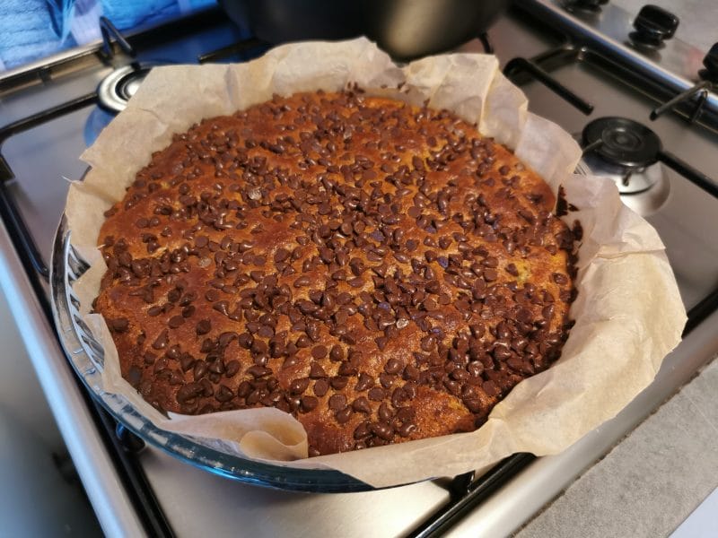 Cliquez pour zoomer ! Moelleux poires, noisettes et chocolat Thermomix par sisifranck