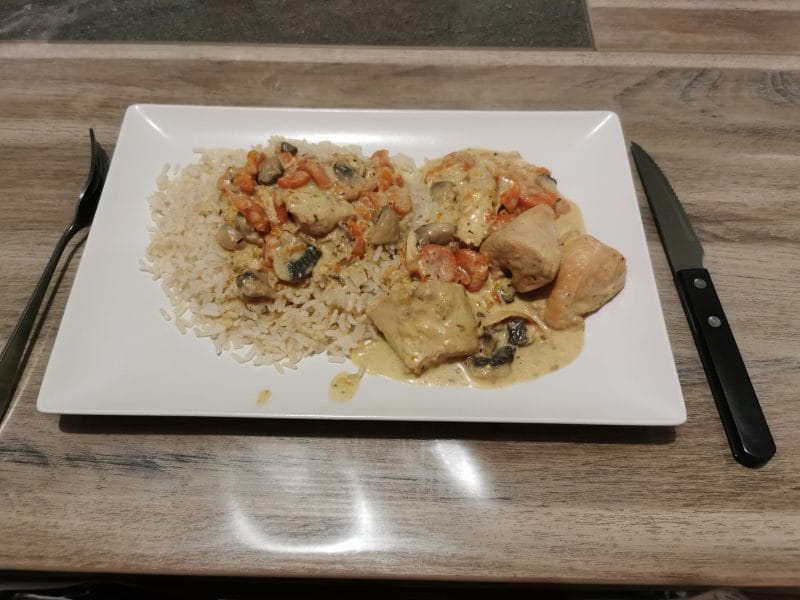 Cliquez pour zoomer ! Blanquette de poulet Thermomix par sisifranck