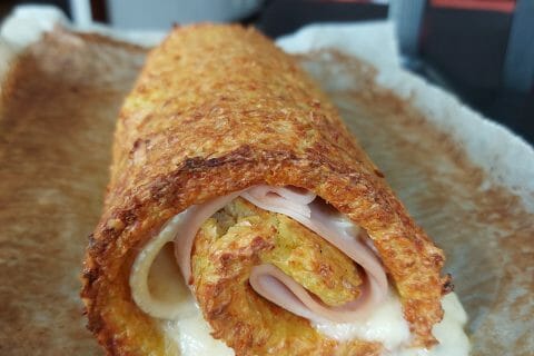 Cliquez pour zoomer ! Roulé de pommes de terre, jambon et reblochon Thermomix par oceane_mnt