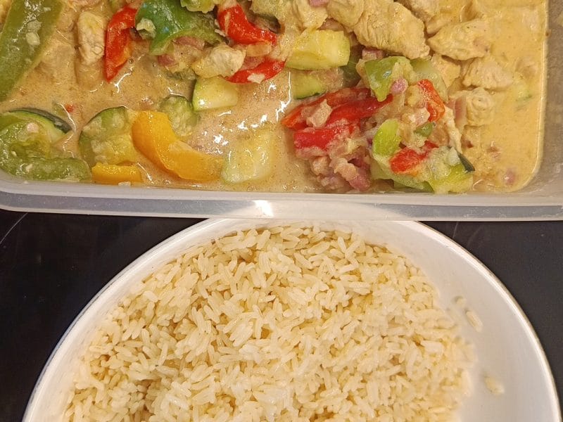 Cliquez pour zoomer ! Dinde massalé coco Thermomix par jmbfamily