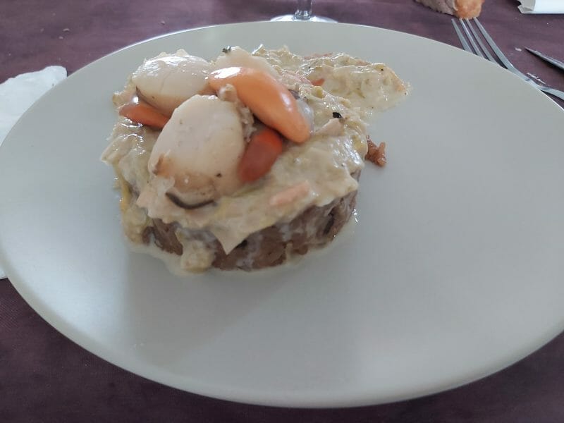 Cliquez pour zoomer ! Saint Jacques aux poireaux Thermomix par sylvie_409