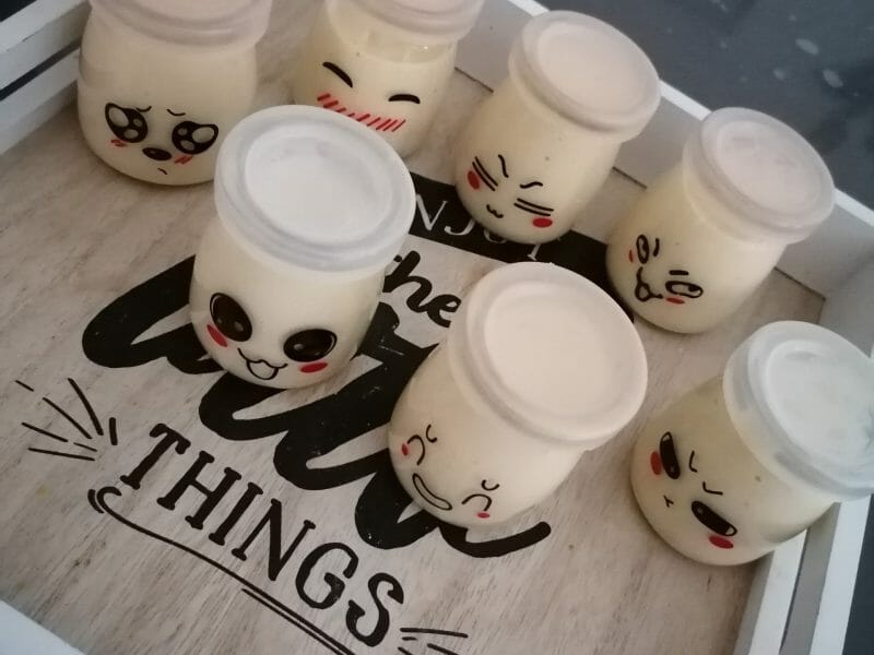 Cliquez pour zoomer ! Crème dessert à la banane Thermomix par Karenou