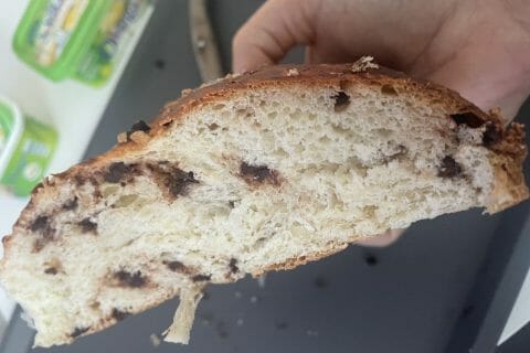 Cliquez pour zoomer ! Brioche tressée à la mie filante Thermomix par sanbraine