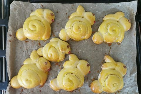Cliquez pour zoomer ! Brioches lapin de Pâques Thermomix par Abraham_Bruno
