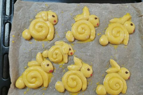 Cliquez pour zoomer ! Brioches lapin de Pâques Thermomix par Abraham_Bruno