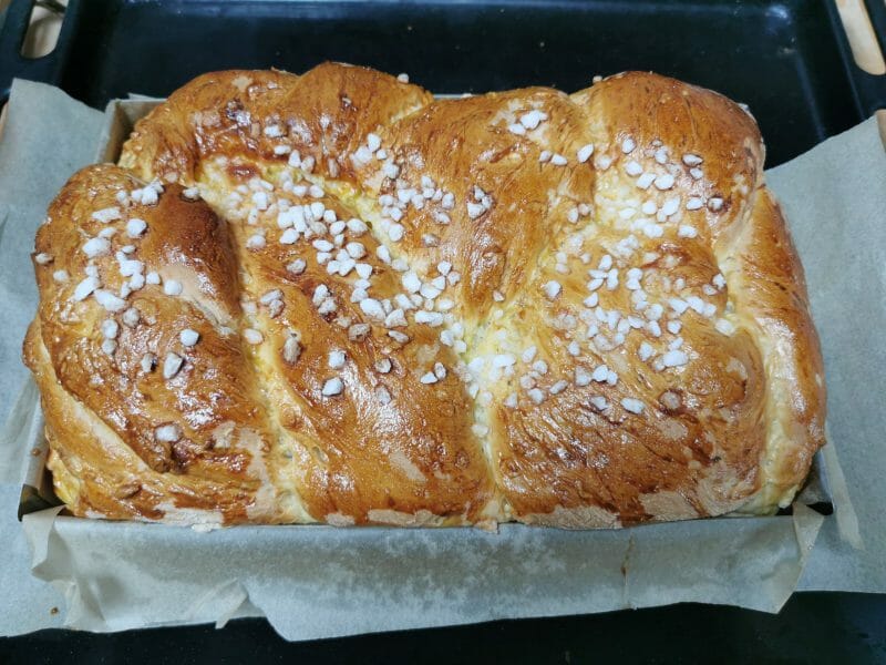 Cliquez pour zoomer ! Brioche tressée à la mie filante Thermomix par Abraham_Bruno