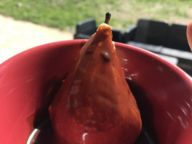 Cliquez pour zoomer ! Poires au chocolat Thermomix par Alphilo