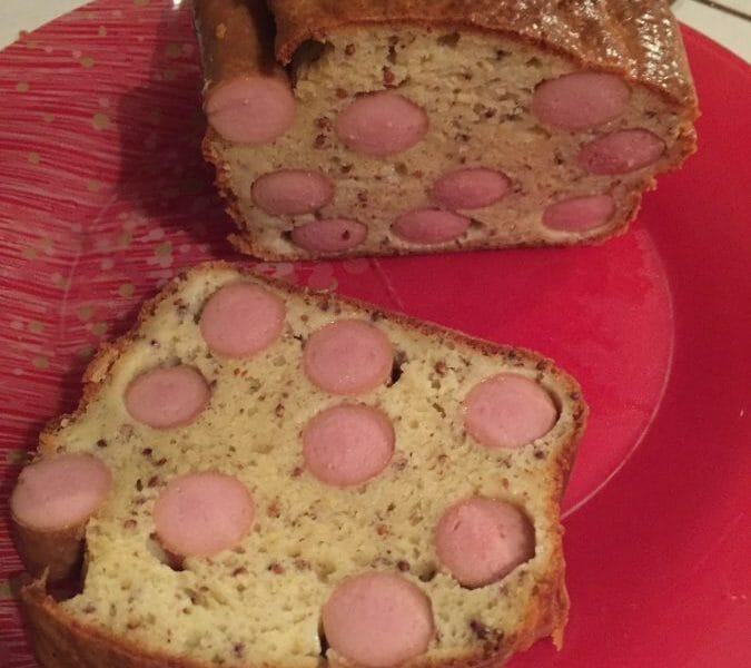 Cliquez pour zoomer ! Cake hot-dog Thermomix par Carlouine
