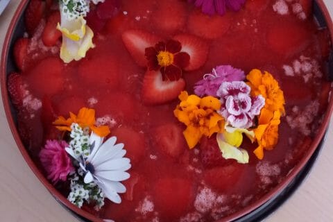 Cliquez pour zoomer ! Bavarois aux fraises Thermomix par jennifer_285