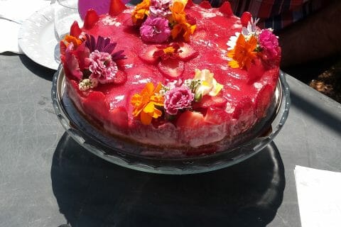 Cliquez pour zoomer ! Bavarois aux fraises Thermomix par jennifer_285