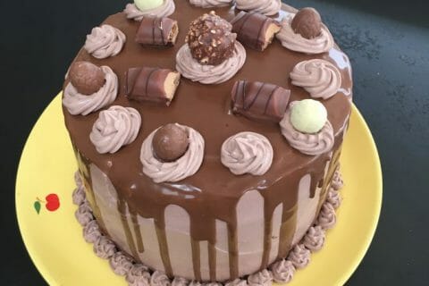 Cliquez pour zoomer ! Layer cake Kinder Bueno Thermomix par locada