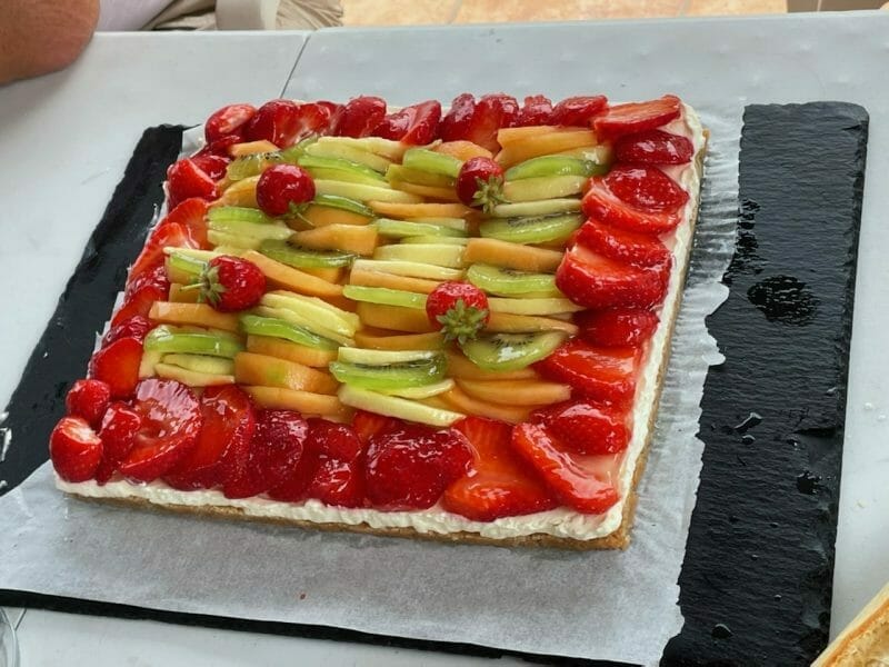 Cliquez pour zoomer ! Tarte aux fraises sans cuisson Thermomix par locada