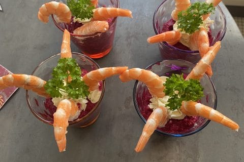 Cliquez pour zoomer ! Verrines de betterave Thermomix par Coma57