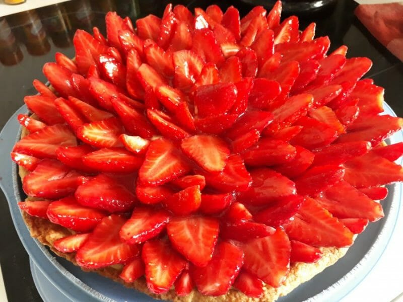 Cliquez pour zoomer ! Tarte aux fraises Thermomix par Fantoline