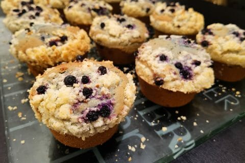 Cliquez pour zoomer ! Muffins aux myrtilles Thermomix par stephanie7