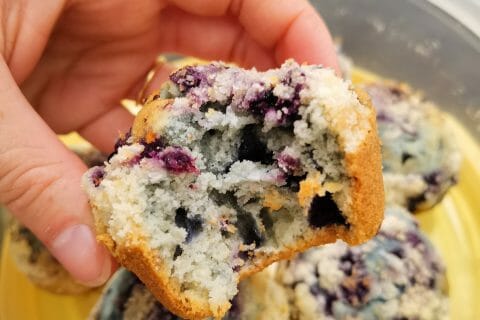 Cliquez pour zoomer ! Muffins aux myrtilles Thermomix par stephanie7