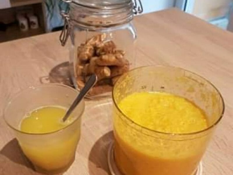 Cliquez pour zoomer ! Infusion citron, gingembre et miel Thermomix par anaish70