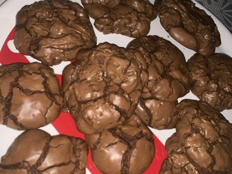 Cliquez pour zoomer ! Cookies brownies Thermomix par Natacha