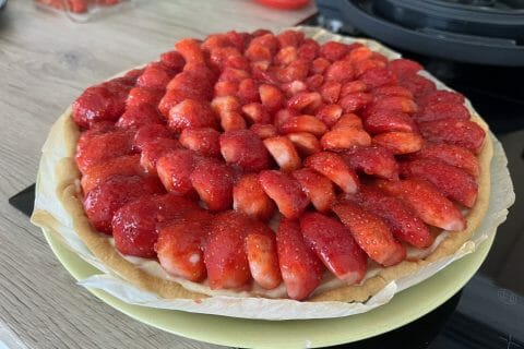 Cliquez pour zoomer ! Tarte aux fraises Thermomix par gagou75
