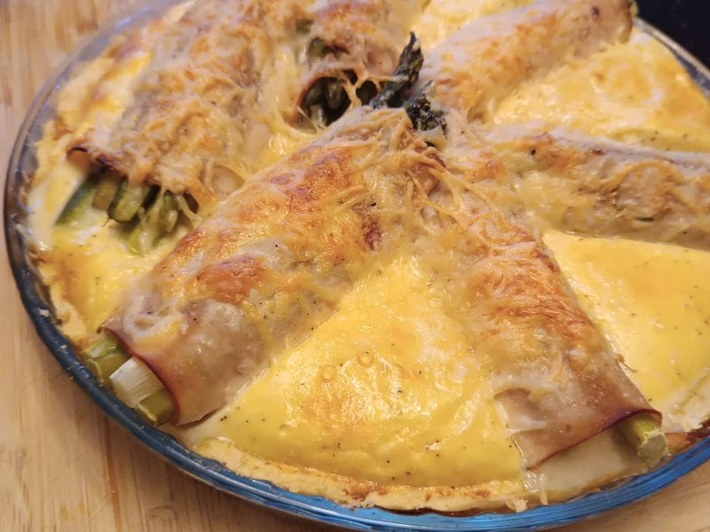 Cliquez pour zoomer ! Tarte asperges et jambon Thermomix par nedj74